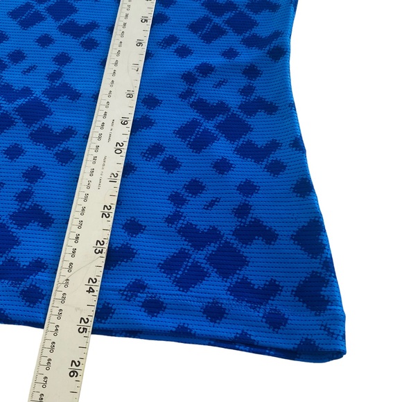 Blue NIKE GOLF Dri-Fit Sleeveless Collared Golf Shirt - Women’s M - Picture 12 of 12